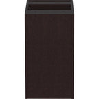 Lorell, LLR18220, Essentials Espresso Laminate Pedestal, 1 Each