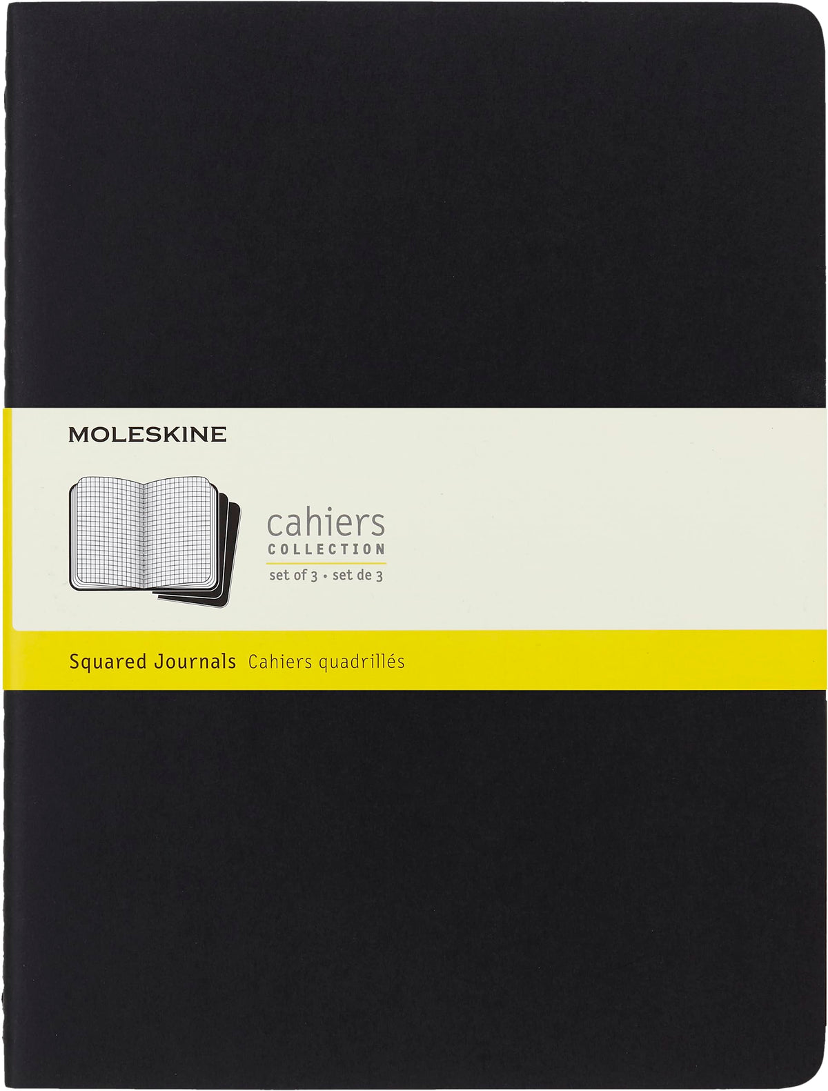 Moleskine Cahier Journal, Soft Cover, Xl (7.5 X 9.5') Squared/Grid