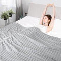 Elegear Revolutionary Cooling Blanket King, Absorbs Heat to Keep Body Cool for Night Sweats, Double Sided Arc-Chill 3.0 Cool Fib