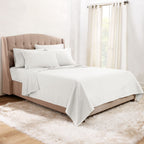 Clara Clark Cal King Sheets, 6 Piece Set - Hotel Luxury Sheets For Cal King Size Bed, Super Soft Bedding Sheets & Pillowcases, C