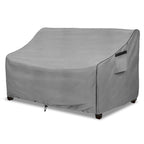 Okcool Heavy Duty Patio Sofa Cover, 100% Waterproof 3-Seater Outdoor Sofa Cover Fits Up To 76W X 32.5D X 33H Inches, Lawn Patio