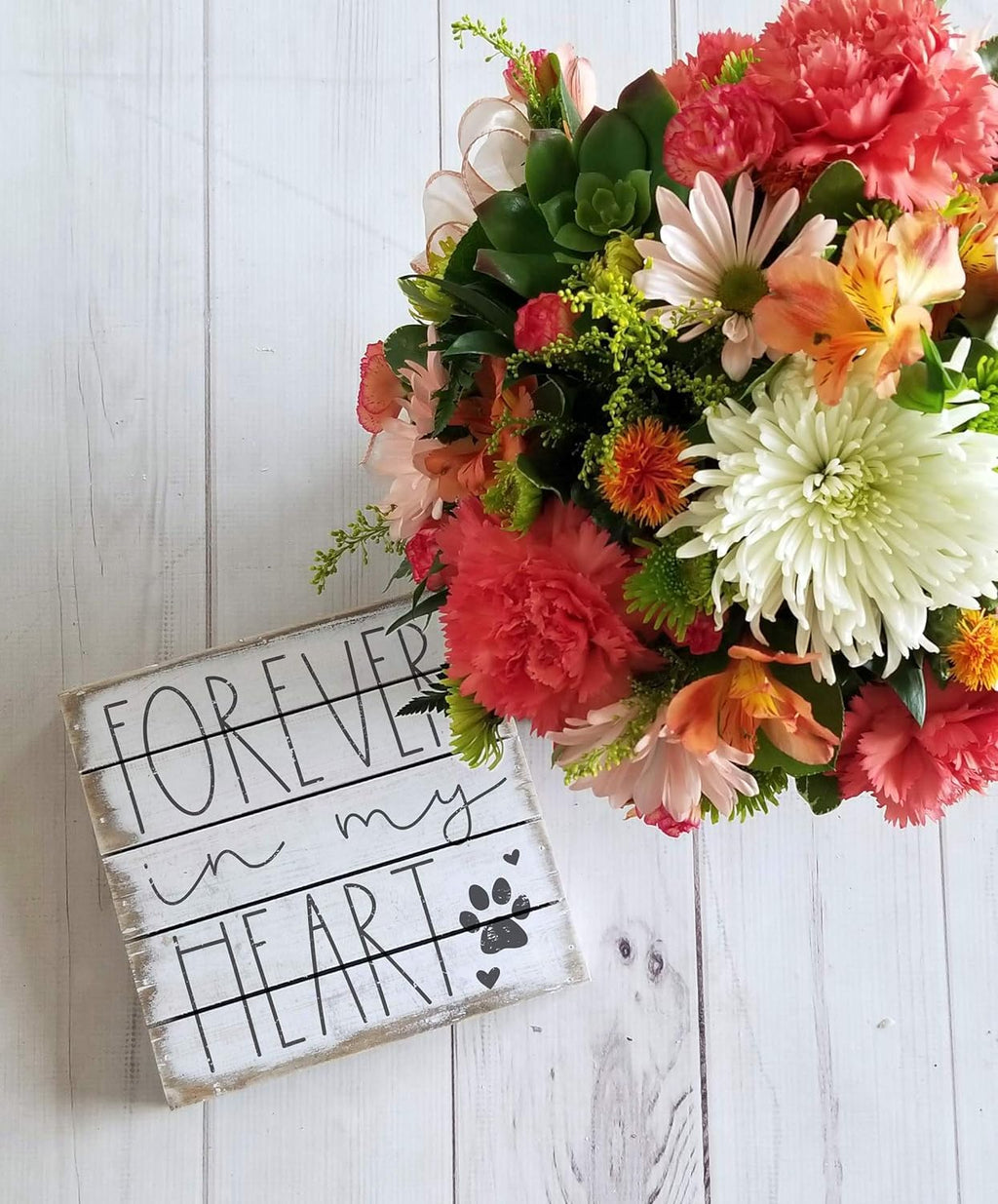 Simply Said, Inc Perfect Pallet Petites 8' Wood Sign - Forever In My Heart