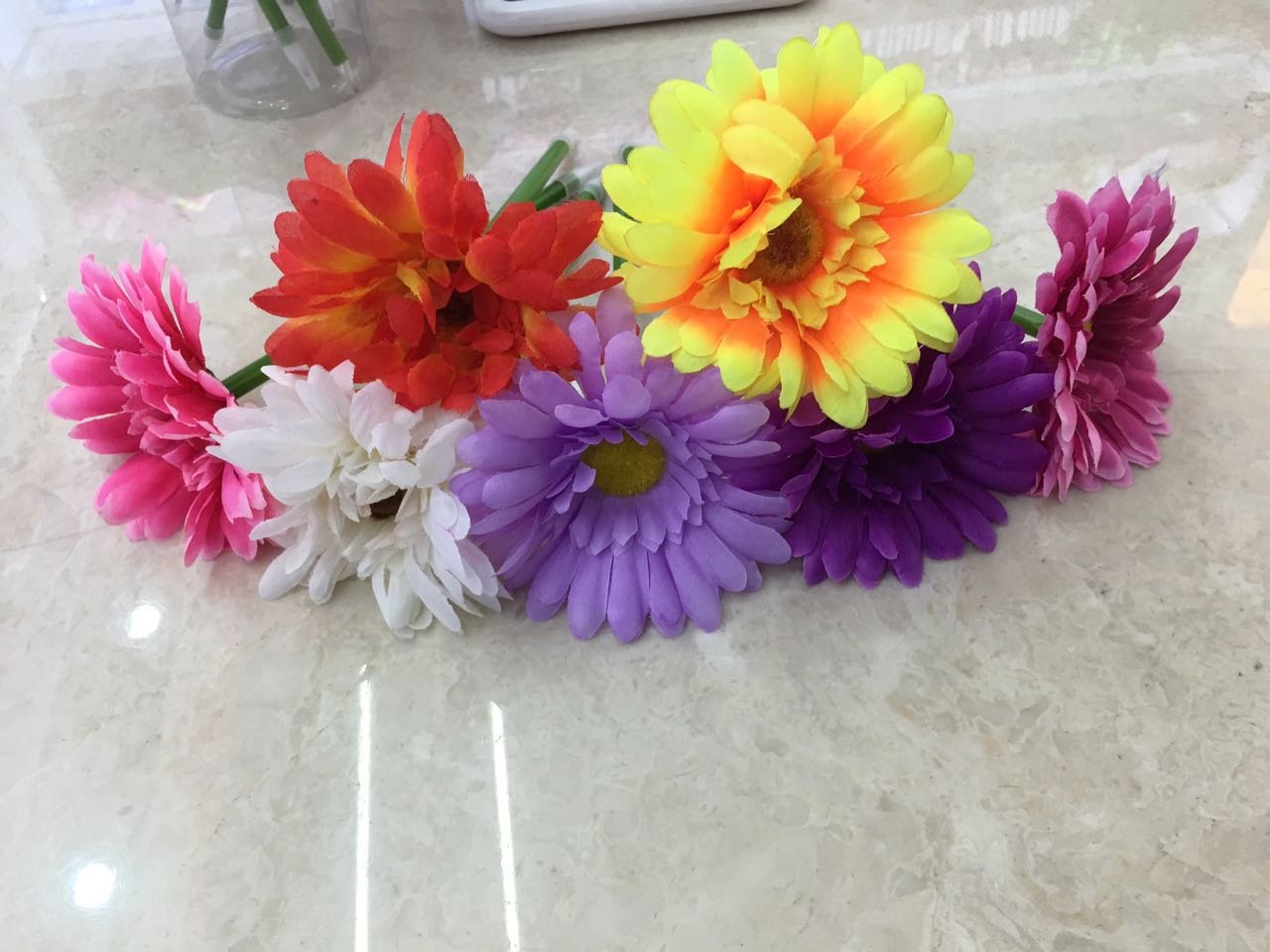 S-Shine Lot Of 12 Assorted Color Flower Pens Daisy Pens Ball Point Writing Pen Artcreativity Daisy Flower Pens