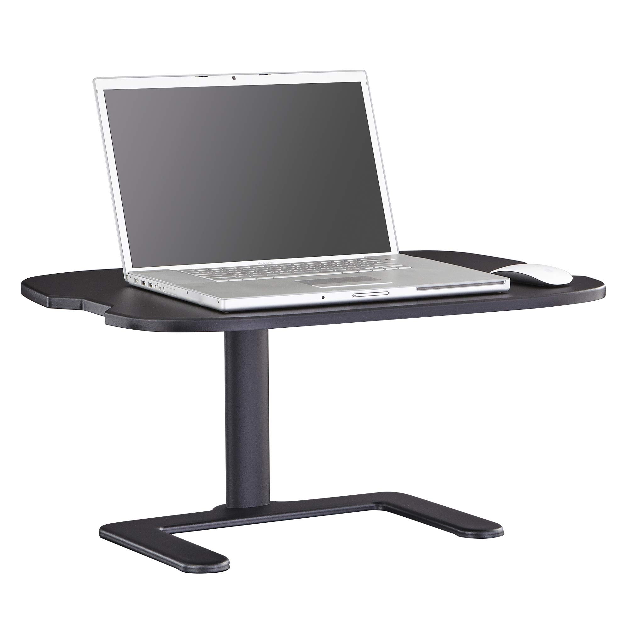 Safco Products 2180BL Stance Height-Adjustable Laptop Stand, Black