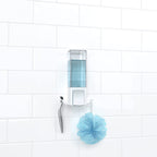 Better Living Products Clever Soap Dispenser, Liquid Soap Dispenser, 1 X 17 Fl. Oz. White, 4.88'' X 3.5'' X 8.25''
