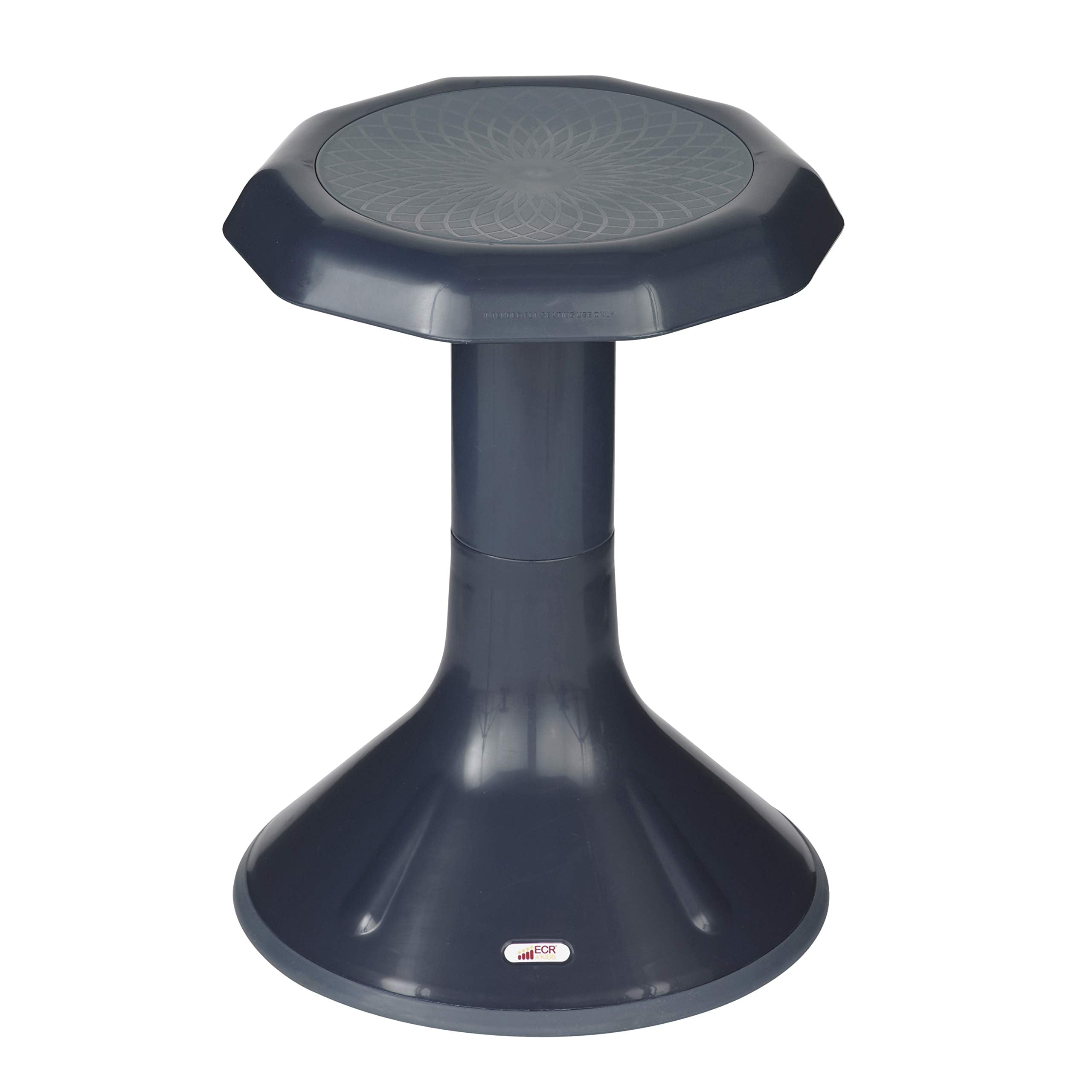 ECR4Kids ACE Active Core Engagement Wobble Stool, 18-Inch Seat Height, Flexible Seating, Navy