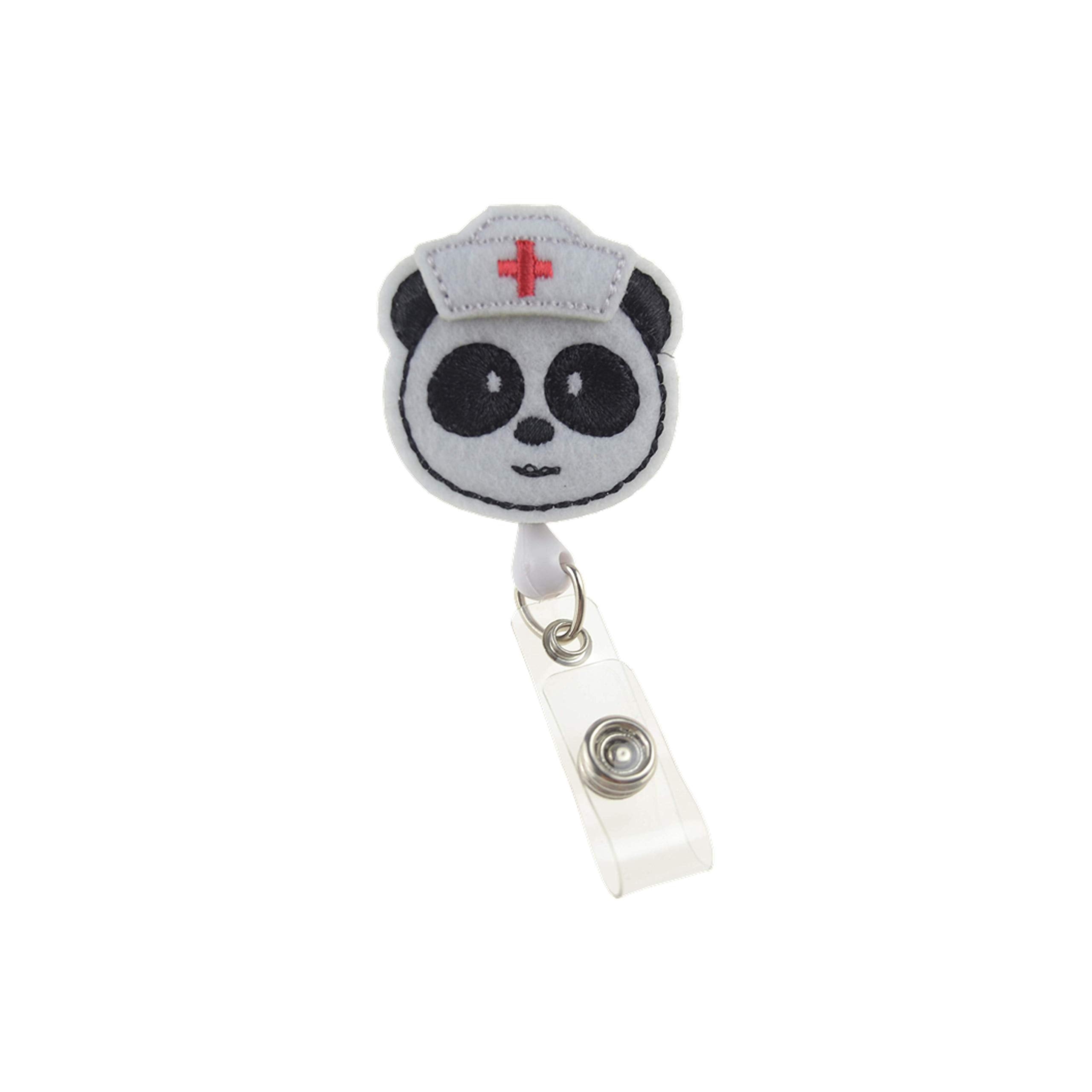 Uvoznik Nurse Badge Reel Holder - Retractable Cord - Reinforced Id Holder - Alligator Clip With 360 Degree Swivel - Durable Felt