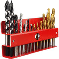 MUTUACTOR Drill Bit Organizer Heavy Duty,Quick Access Magnetic Mount Drill Bit Holder,Anti-scratch Magnetic Tool Holder for Long