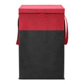 75L Large Capacity Laundry Basket  Durable, Collapsible, Non Woven Cloth Bin Bag for Clothes Storage  Freestanding Organizer H