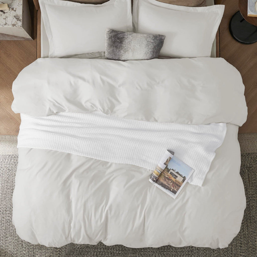 Bedsure Twin/Twin Xl Duvet Cover Kids - Soft Double Brushed Duvet Cover Twin, 2 Pcs, Includes 1 Ivory Kids' Duvet Cover (68'X90