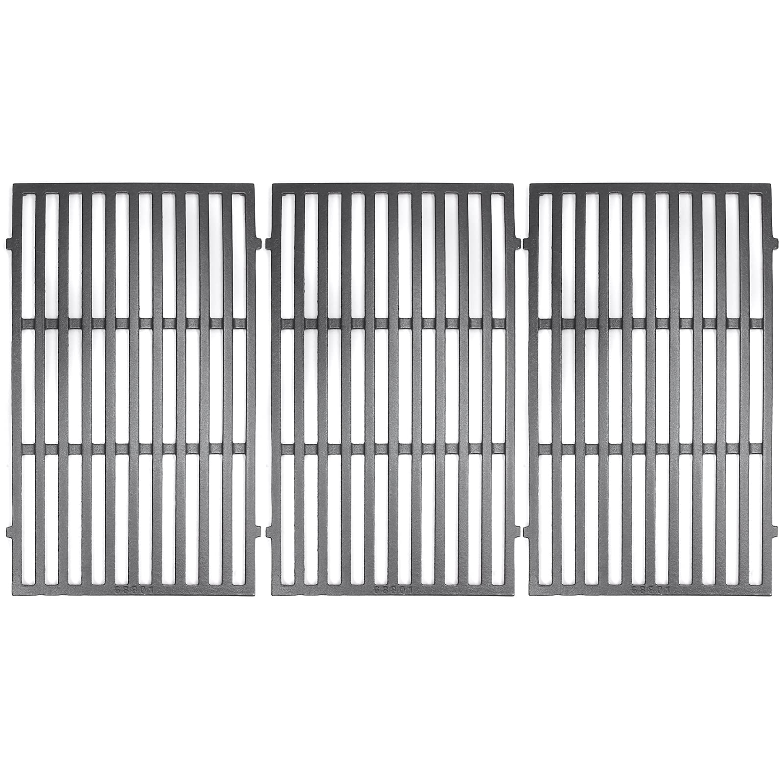 Hongso 18 7/8 Inch Cast Iron Grill Grates Replacement For Weber Genesis Ii 410 And Genesis Ii Lx 440 Series Gas Grills 2017 And