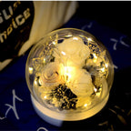 Kylin Glory Forever Flowers Real Eternal Roses Preserved Flowers Gift With Led Mood Lights For Valentine'S Day Birthday Annivers