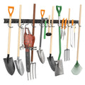 TORACK Plastic Wall Mounted Mop and Broom Holder, Garden Tools Organizer