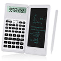 Ipepul Scientific Calculators For Students, White Math Calculator With Notepad,10-Digit Large Screen, Classroom Must Haves For M
