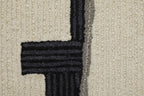 HomeRoots 514397 10 x 14 ft. Ivory Gray & Taupe Wool Abstract Hand Tufted Handmade Rectangle Area Rug