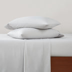 Ugg Hedi Queen Sheet Set 4-Piece Luxury Cooling Sheets Deep Pockets Premium Bedding With 2 Pillow Shams Hypoallergenic Machine Washable Soft Lightweight Bed Set For Bedroom, Queen, Stone Grey