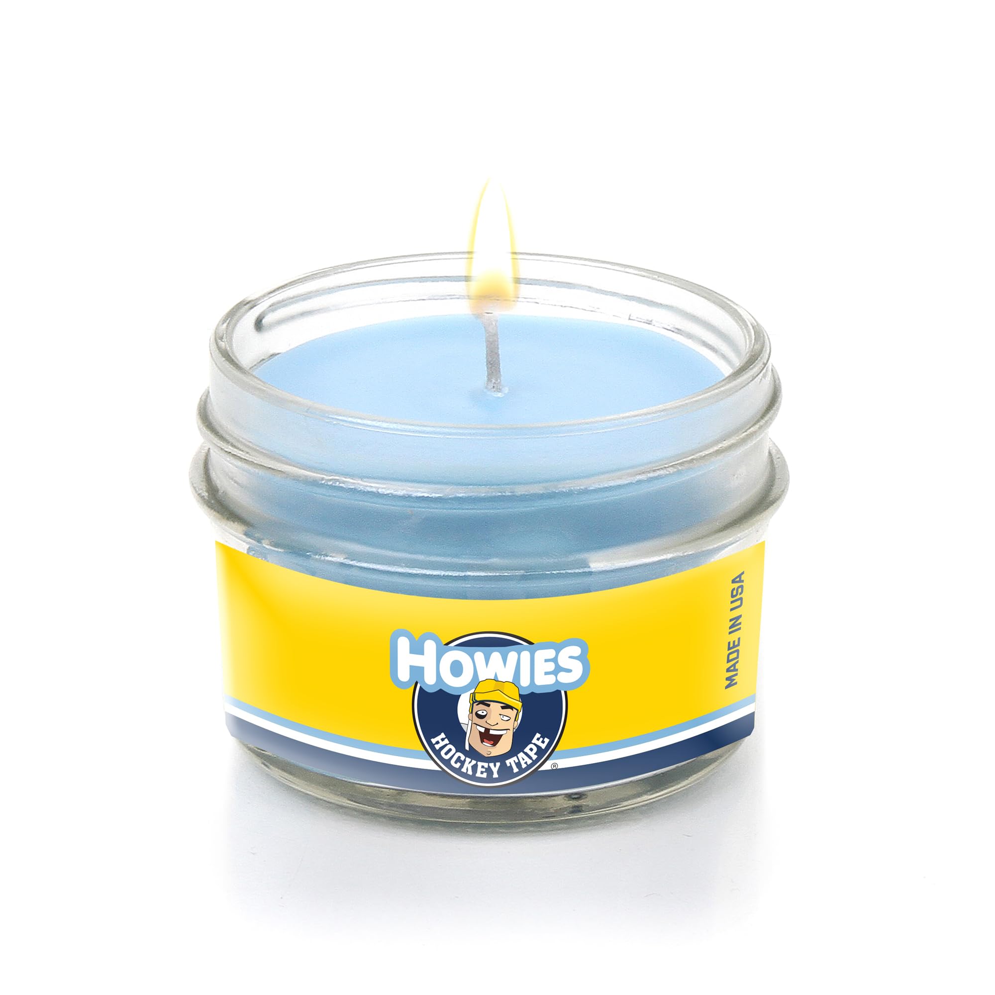 Howies Hockey Tape Wax Scented Candle - Great Gift for Hockey Moms, Dads, Boys, or Girls. (1pk)