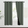 Nicetown 100% Blackout Curtains 70' Long, Pair Of Energy Smart & Noise Blocking Out Drapes For Baby Room Window, Thermal Insula