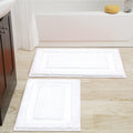SHACOS Super Soft Bath Rugs Set of 2 Pieces 20x32 inch Bath Mat for Bathroom Rug Non Slip Plush Bath Rug Absorbent Bathroom Rug 