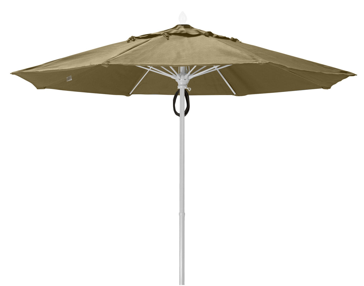 Fiberbuilt Umbrellas 9Mppw-8600 Market Umbrella, 9' Diameter Marine Grade Canopy, Antique Beige