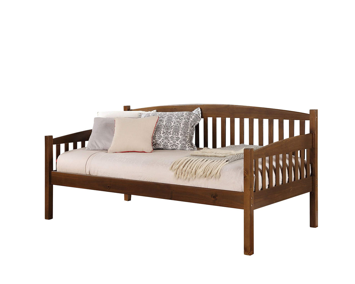 Acme Caryn Wooden Frame Daybed in Antique Oak