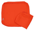 Qqbed 2 Pack Outdoor Patio Chair Pillow Seat Water-Resistant Cushion Covers In Tango Color 18'X16'X4' - Replacement Covers On