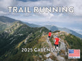 Trail Running Calendar 2025 Runners Monthly Wall Calender 12 Month | American Made In The Usa