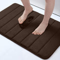 Buganda Memory Foam Bath Mat Rug, 30 x 20, Ultra Soft and Non-Slip Bathroom Rugs, Water Absorbent and Machine Washable Bath Rug 