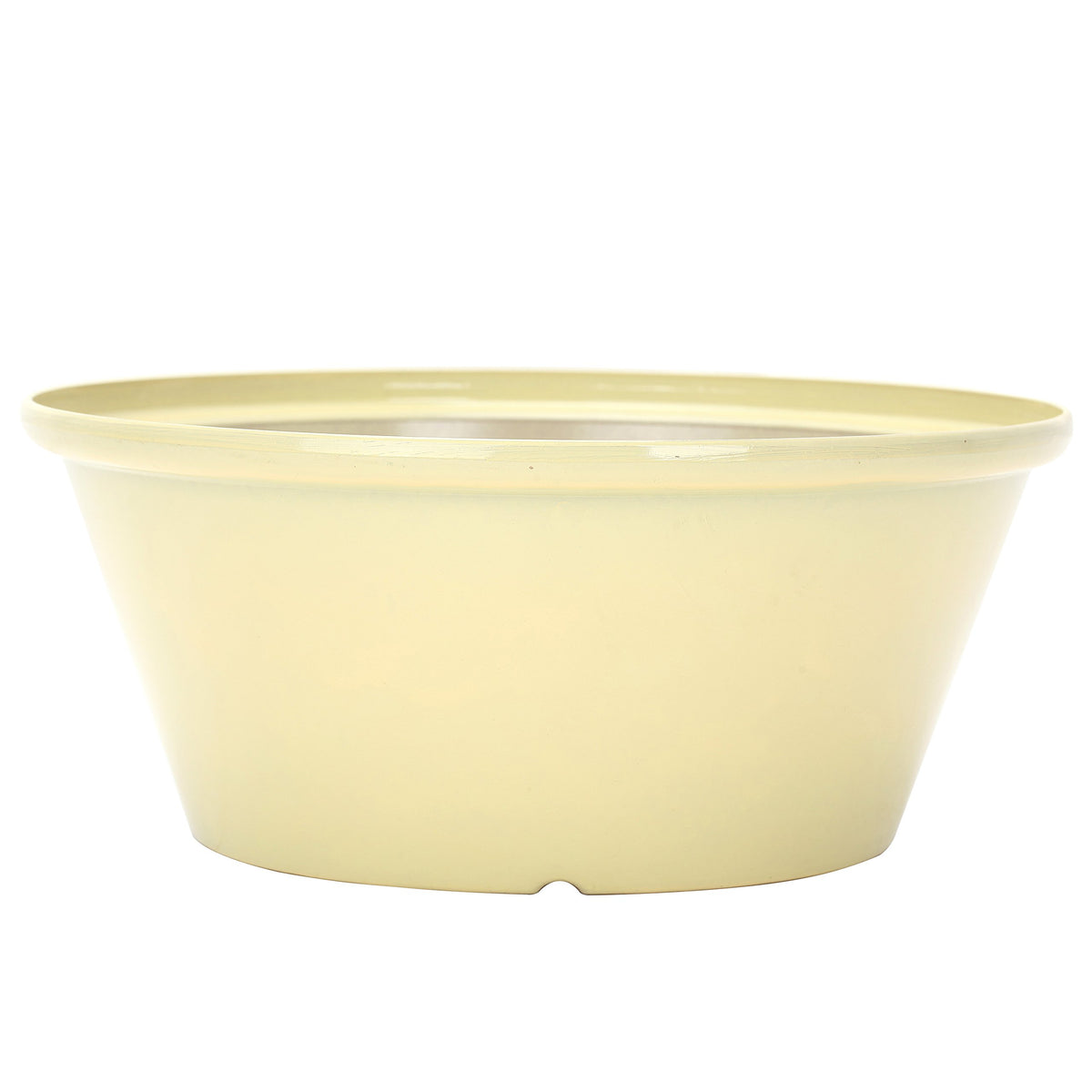 Gardener Select (Tbr12-235 Large Round Planter - Modern Indoor & Outdoor Decorative Flower Pot/Box (12 Inch, White)