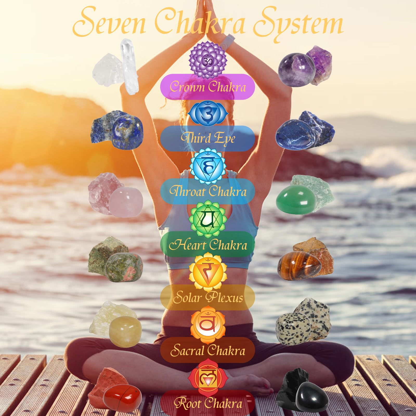 Pukamam Crystal Advent Calendar 2024 Adult Rock Healing Gemstone 24 Days Christmas Countdown Calendar