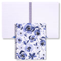 Steel Mill & Co Cute Large Spiral Notebook College Ruled, 11' X 9.5' With Durable Hardcover And 160 Lined Pages, Watercolor Fl