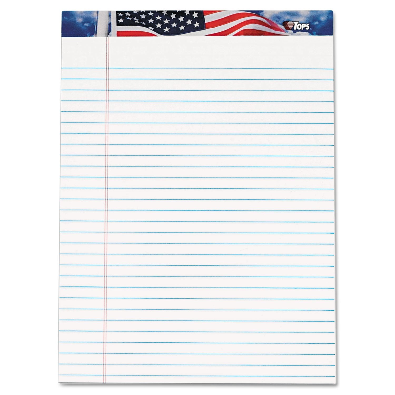 Tops 75111 Writing Tablets,Legal Rule,8-1/2-Inch X11-3/4-Inch,50 Sht/Pd,12/Pk,We