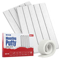 Gh1200 Sticky Tack Putty - 384 Pcs Strong Adhesive To Hang Pictures, Posters & Decorations - Reusable & Removable Pre Cut Square