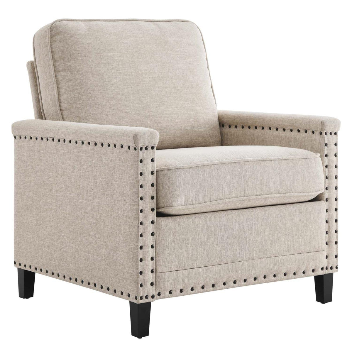 Modway Ashton Sofas, Armchair, Beige