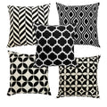 Pinkparrot Pure Cotton Multi Colour Cushion Cover 16X16 Inch Set Of 5 Pc