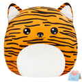 CozyWorld 15    Cute Tiger Plush Pillow Stuffed Animal Super Soft Sofa Cushion Plush Toy Car Trip Home Decors Birthday Valentine