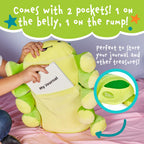 Memory Mates Charlie The Caterpillar Memory Foam Pillow Plush,15    Stuffed Animal