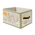 FRZSDVHNM Boho Sun and Moon Nursery Storage Basket Bin for Clothes Books