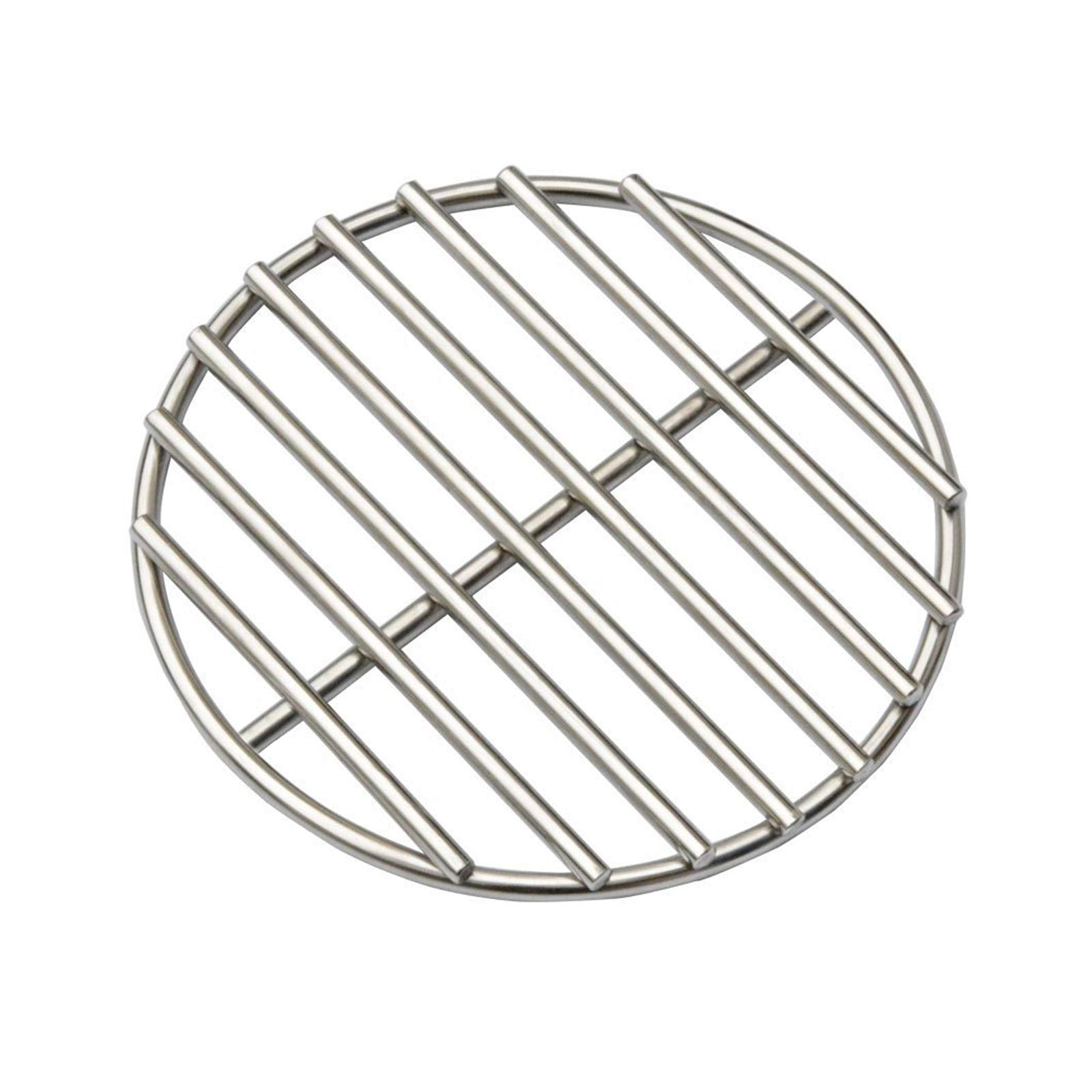 Kamaster 6.5' Bbq High Heat Stainless Steel Charcoal Fire Grate Fits For Medium Big Green Egg Fire Grate And Kamado Grill Joe P