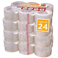 Tape King Clear Packing Tape 3 Inch Wide (Case Of 24 Rolls) - 60 Yards Per Refill Roll, (2.7Mil Thick) Strong Sealing Adhesive I