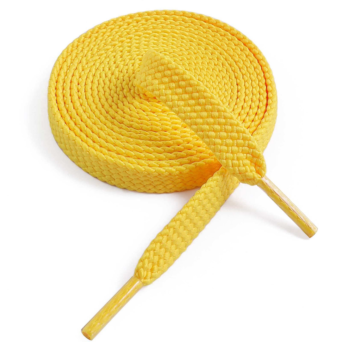 Vsudo Upgrade 28 Double Layer Weave Flat Shoelaces, 516 Wide Flat Shoe Laces For Adults  Kids Sneakers Or Athletic Shoes 1Pair-G