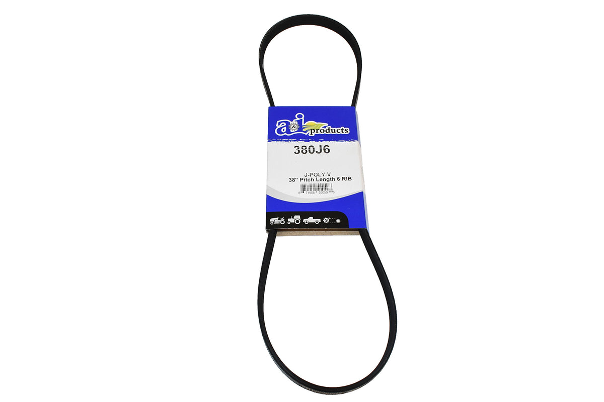 A&I Products J-Poly-V Belt Part No: A-380J6