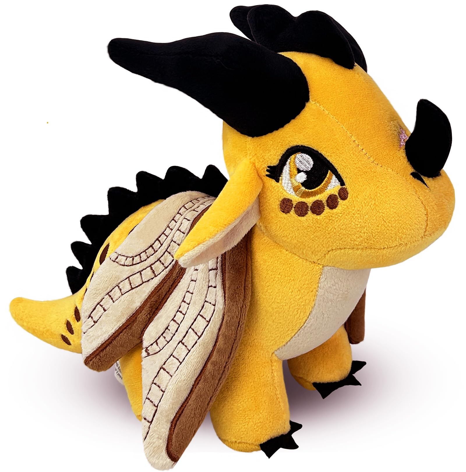 Kobataro Wings Dragon Plush Stuffed Animal Plushies Toys Cute Fire Dragon Stuffy Figure Gift For Kids Boys Girls Fans For Aged 3