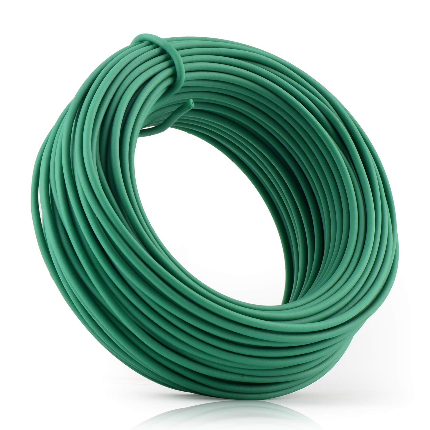Ydsl 66 Feet Soft Plant Tie, Green Twist Garden Ties For Plants, Office Organization And Home(Diameter - 2.5Mm)
