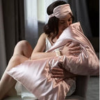 Real Satin Pillowcase For Hair And Skin Made In Usa, Pure 22 Momme Silk Pillow Cases King With Zipper, 100% Mulberry Silk, Organ