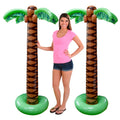 Giant Inflatable Palm Trees - 2 Pack - 6 Foot Super Sturdy Trees for Luau Parties, Beach Decor, Poolside Ambiance, Tropical Them