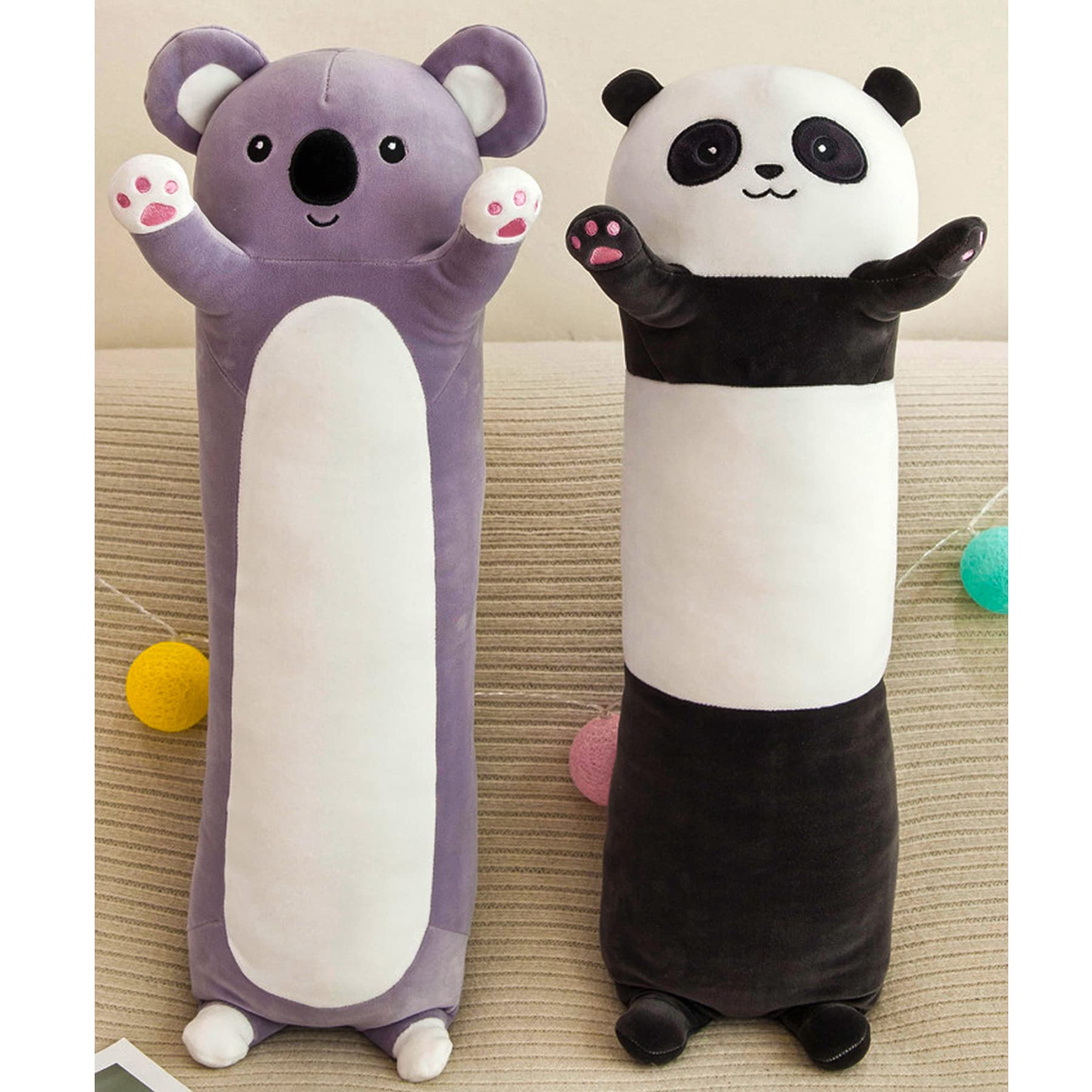 Miaohaha Plush Koala Toy Stuffed Animal Koala Kids Plush Toy Pillow Gift For Kids And Girls(Koala,110Cm)