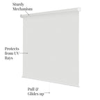 Chicology Roller Shades , Cordless Blinds , Window Shades For Home , Roller Window Shades , Window Treatments , Door Blinds , Li