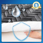 Unilibra Twin Xl Size Mattress Protector Waterproof Quilted, Fitted Mattress Pad With Breathable Ultra-Soft Filling, Deep Pocket