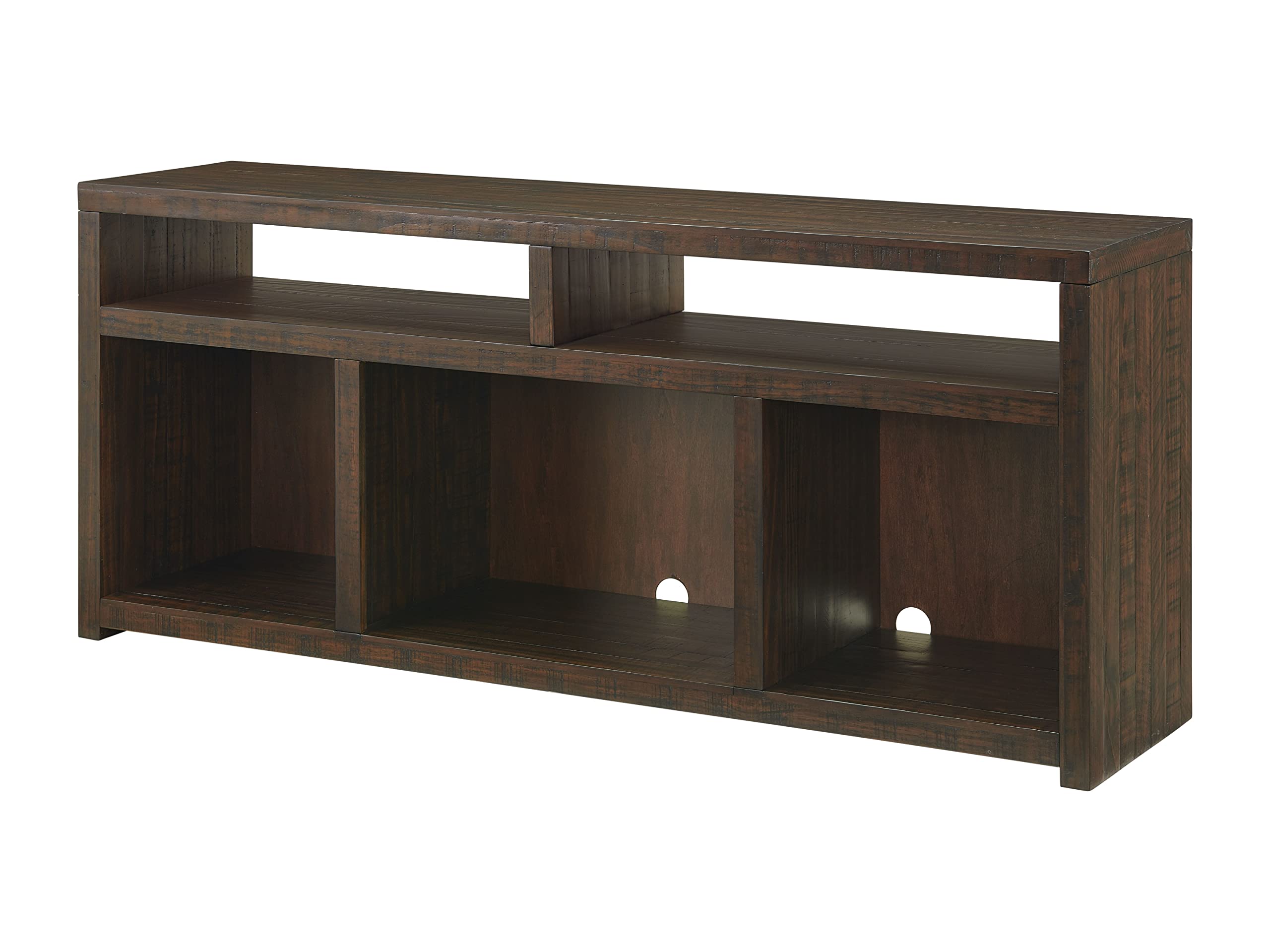 Martin Svensson Home Lexington Dark Mocha Rectangular 70&Quot; Solid Wood Tv Stand